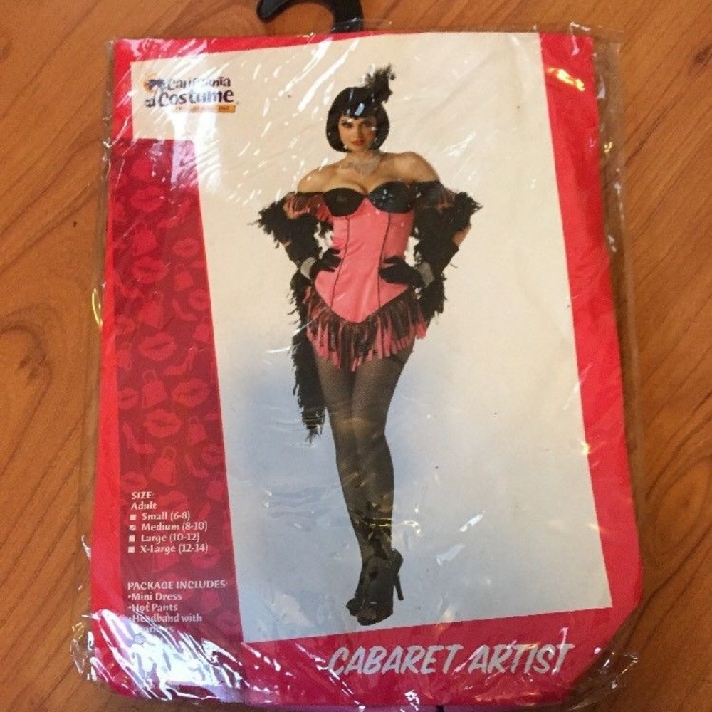 flapper Cabaret Artist Circus Halloween Costume